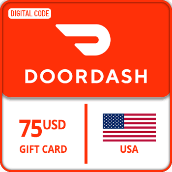 DoorDash Gift Card USA $75 product image