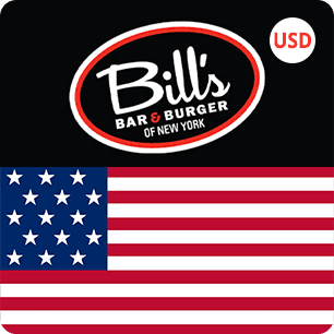 Bill's Bar & Burger Gift Card USA
