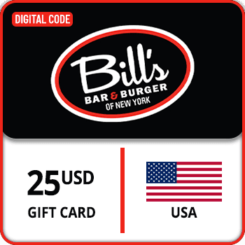 Bill's Bar & Burger Gift Card USA $ 25 product image