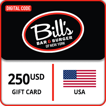 Bill's Bar & Burger Gift Card USA $ 250 product image