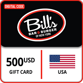 Bill's Bar & Burger Gift Card USA $ 500 product image