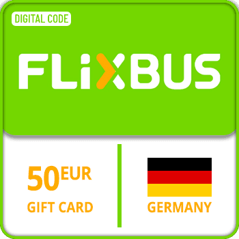 Flixbus Gift Card Germany 50 EUR product image