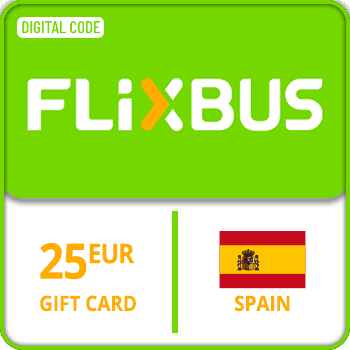 Flixbus Gift Card Spain 25 EUR product image