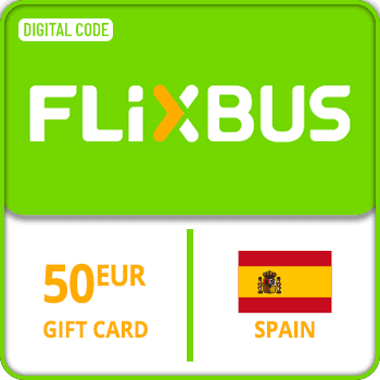 Flixbus Gift Card Spain 50 EUR product image