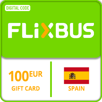 Flixbus Gift Card Spain 100 EUR product image