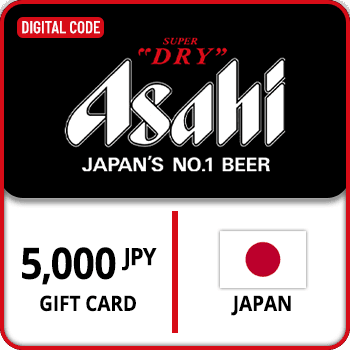 Asahi Beer Gift Cards Japan 5000 YEN product image