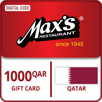 Max's Restaurant Gift Card QATAR QAR 1000 product image