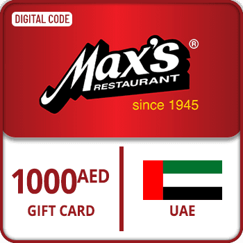 Max's Restaurant Gift Card UAE AED 1000 product image
