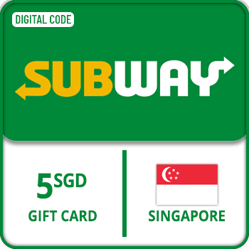 Subway Gift Card Singapore SGD 5 product image