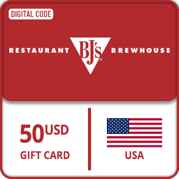 BJ's Restaurants Gift Card USA 50 USD product image