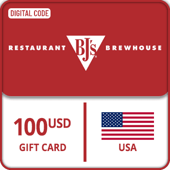 BJ's Restaurants Gift Card USA 100 USD product image