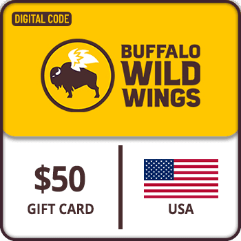 Buffalo Wild Wings Gift Card USA USD 50 product image