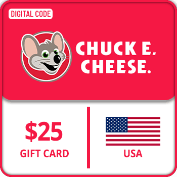 Chuck E.Cheeses Gift Card USA USD 25 product image