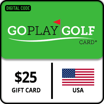 Go Play Golf Gift Card USA 25 USD product image