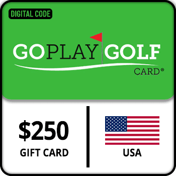 Go Play Golf Gift Card USA 250 USD product image