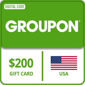 GROUPON Gift Card USA 200 USD product image