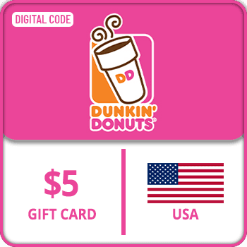 Dunkin_ Donuts Gift Card USA $5 product image