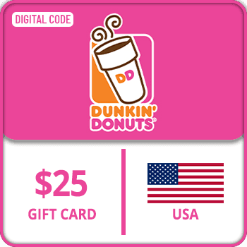Dunkin_ Donuts Gift Card USA $25 product image