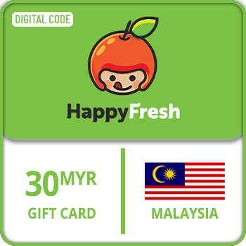 HappyFresh Gift Card Malaysia 30 MYR product image