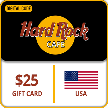 Hard Rock Cafe Gift Card USA 25 USD product image