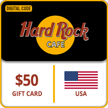 Hard Rock Cafe Gift Card USA 50 USD