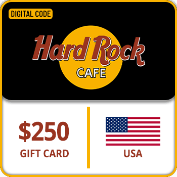 Hard Rock Cafe Gift Card USA 250 USD product image
