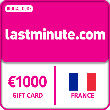 Lastminute Gift Card FRANCE EUR 1000 product image