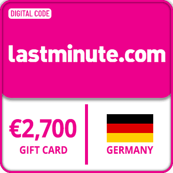 Lastminute Gift Card GERMANY EUR 2700 product image