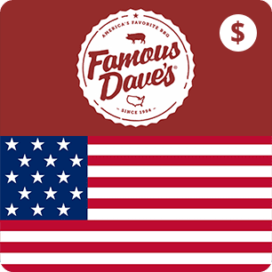 Famous Daves Gift Card USA