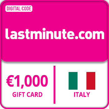 Lastminute Gift Card ITALY EUR 1000 product image