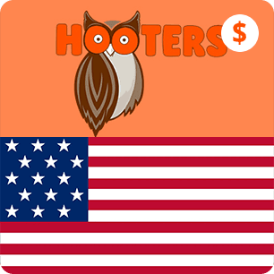 Hooters Gift Cards USA