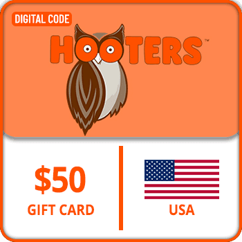 Hooters Gift Card USA 50 USD product image