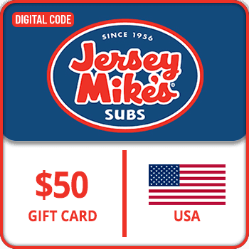 Jersey Mike's Subs Gift Card USA 50 USD product image