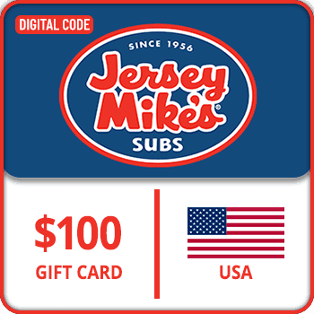 Jersey Mike's Subs Gift Card USA 100 USD product image