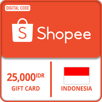 Shopee Cash Gift Card Indonesia 25000 IDR product image