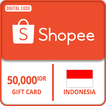 Shopee Cash Gift Card Indonesia 50000 IDR product image