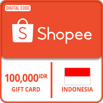 Shopee Cash Gift Card Indonesia 100000 IDR product image
