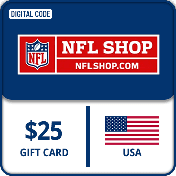 NFL eGift Voucher Gift Card USA $ 25 product image