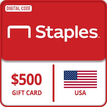 Staples Gift Card USA 500 USD product image