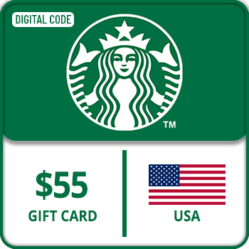Starbucks Gift Card USA 55 USD product image