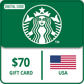 Starbucks Gift Card USA 70 USD product image