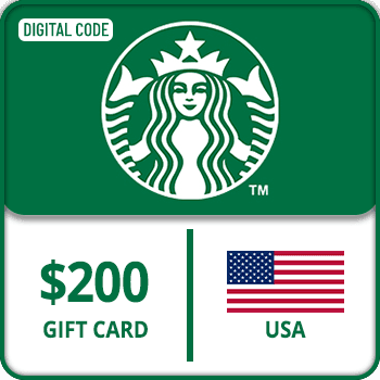 Starbucks Gift Card USA 200 USD product image