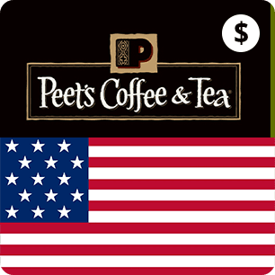 Peets Coffee & Tea Gift Card USA
