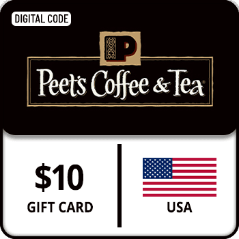 Peets Coffee & Tea Gift Card USA $10 product image