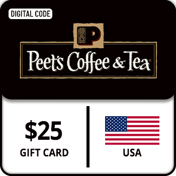 Peets Coffee & Tea Gift Card USA $25 product image