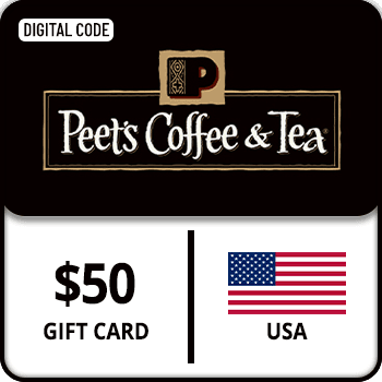 Peets Coffee & Tea Gift Card USA $50 product image