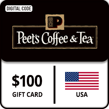 Peets Coffee & Tea Gift Card USA $100 product image