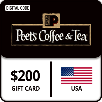 Peets Coffee & Tea Gift Card USA $200 product image