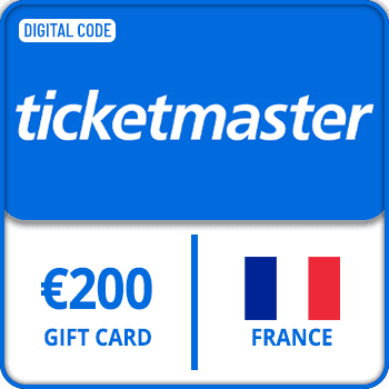 Ticketmaster Gift Card FRANCE EUR 200 product image