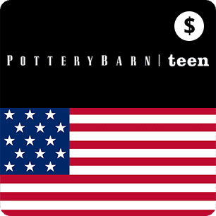 Pottery Barn Teen Gift Card USA